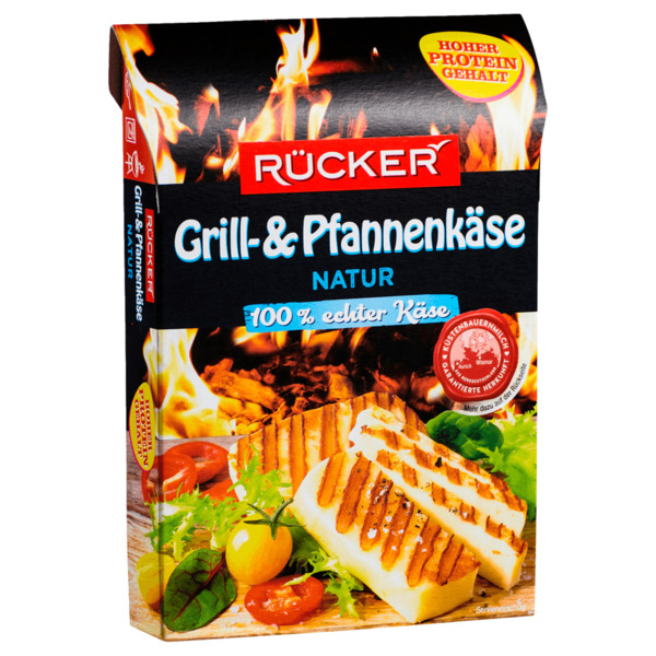 Bild 1 von Rücker Grill-& Pfannenkäse Natur 150g