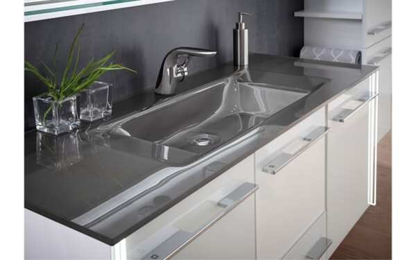 Bild 2 von Pelipal - Bad-Einrichtung Leo Living 116 in Glas-Optiwhite/schneeweiß Glanz