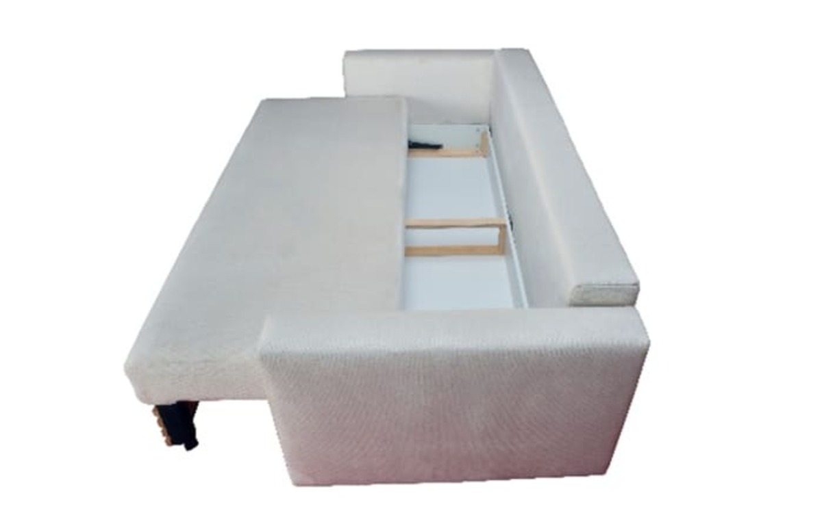 Bild 2 von Impressa - Schlafsofa Roma, beige, 153 x 200 cm