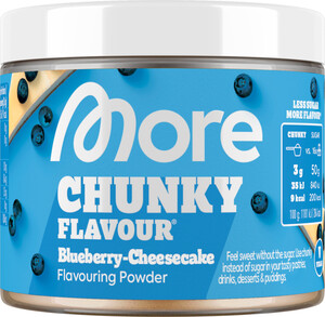 More Chunky Blueberry Cheesecake Flavouring Powder vegan 90G