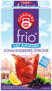 Teekanne Frio Johannisbeere-Zitrone 18ST 45G