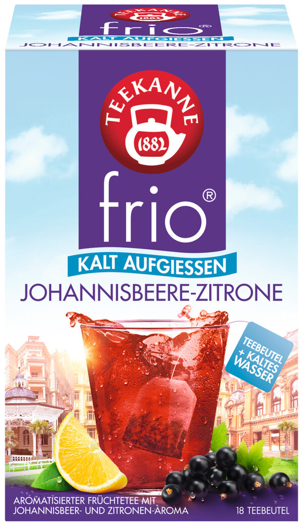 Bild 1 von Teekanne Frio Johannisbeere-Zitrone 18ST 45G