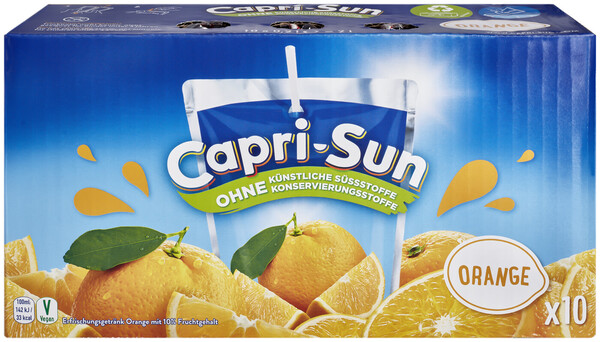 Bild 1 von Capri Sun Orange 10x 0,2L