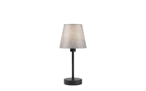 Bild 1 von Tischlampe Fibo, schwarz/grau, 32 cm