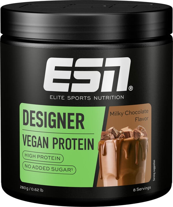 Bild 1 von ESN Designer Vegan Protein Milky Chocolate Flavor 280G