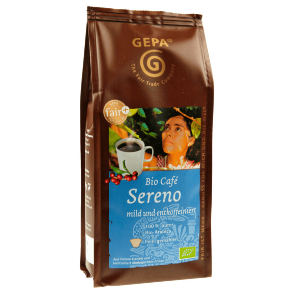 Bild 1 von Gepa Bio Kaffee Sereno entkoffeiniert 250g