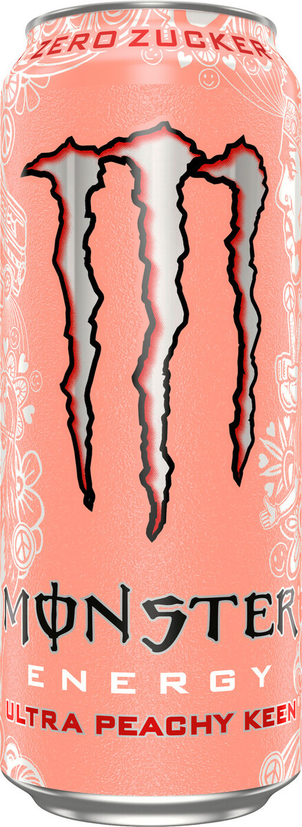 Bild 1 von Monster Energydrink Ultra Peachy Keen 0,5L