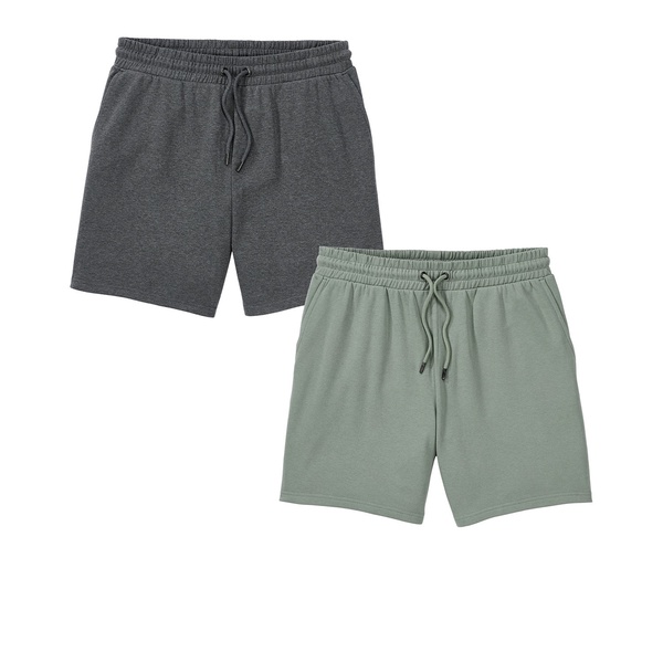 Bild 3 von CRANE Herren Sweatshorts, 2er-Set