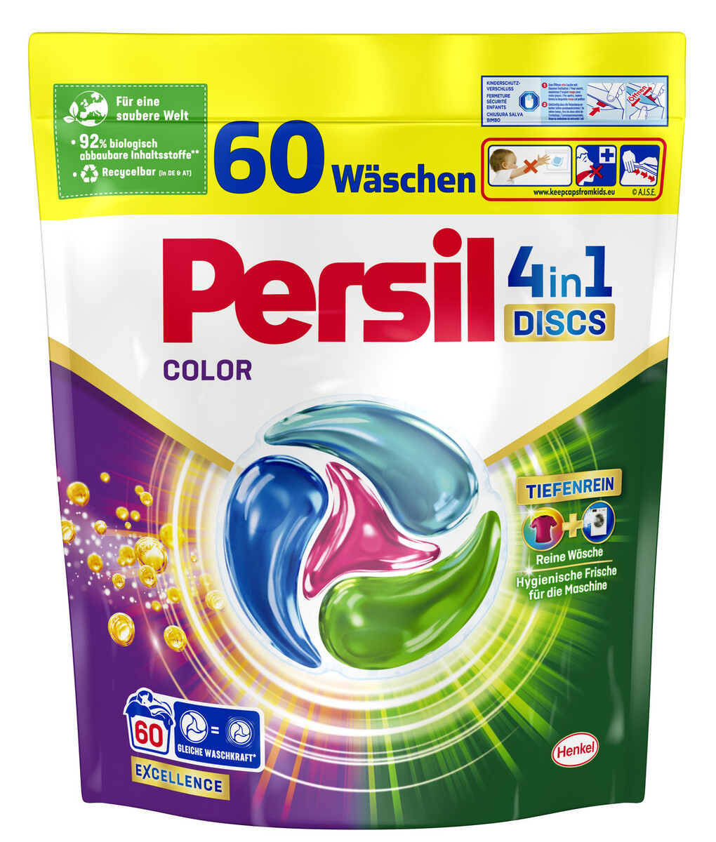 Bild 1 von Persil 4in1 Discs Color Excellence 1,02KG 60WL