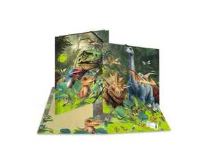 Sammelmappe Dino World A4 Karton