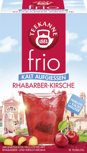 Teekanne Frio Rhabarber-Kirsche 18ST 45G