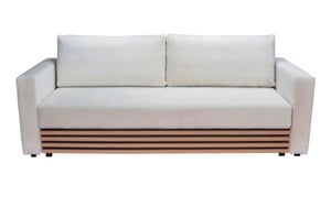 Impressa - Schlafsofa Roma, beige, 153 x 200 cm