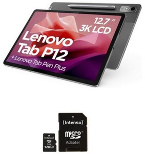 Tab P12 (ZACH0112SE) Tablet storm grey inkl. microSDXC Card Class 10 (128GB)