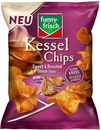 Bild 1 von Funny Frisch Kessel Chips Sweet & Rost Onion Style 120G