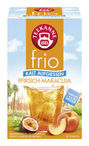 Teekanne Frio Pfirsich-Maracuja 18ST 45G