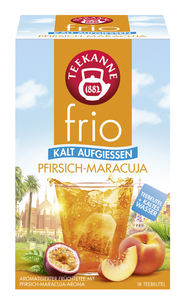 Bild 1 von Teekanne Frio Pfirsich-Maracuja 18ST 45G