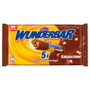 Cadbury Wunderbar Kakao-Karamell-Riegel 185g