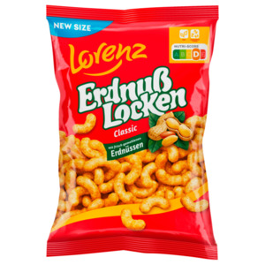 Lorenz Erdnuss Locken Classic 175g