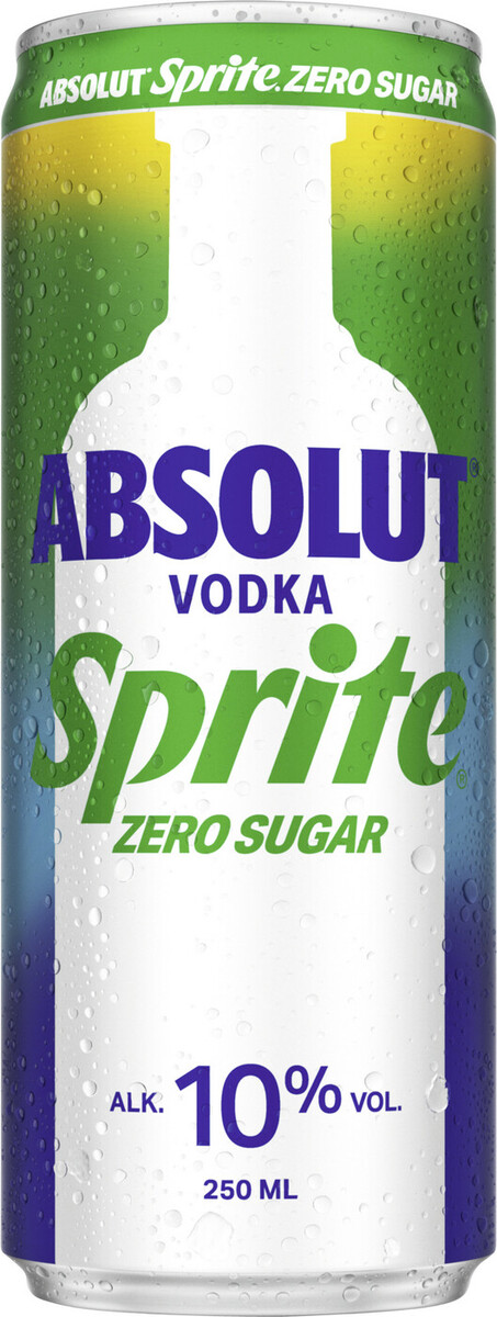 Bild 1 von Absolut Vodka Sprite Zero Sugar 0,25L