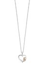 Bild 1 von LOTUS SILVER Kette mit Anhänger Herz mit Infinity/Unendlichkeitsschleife, Moments, LP1596-1/1, mit Zirkonia (synth)