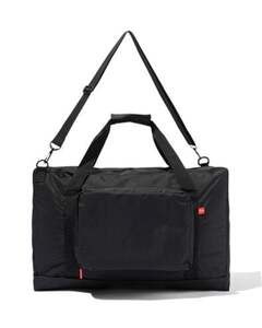 Rucksack, faltbar, 54 x 35 x 19 cm, rPET schwarz