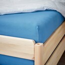 Bild 3 von VÅRVIAL  Spannbettlaken für Tagesbett, blau 80x200 cm