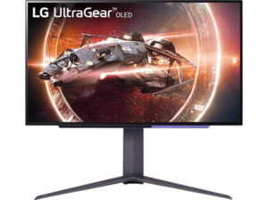 LG UltraGear 27GS95QX-B 26,5 Zoll QHD Monitor (0,03 ms Reaktionszeit, 60 Hz / 240 Hz), Schwarz