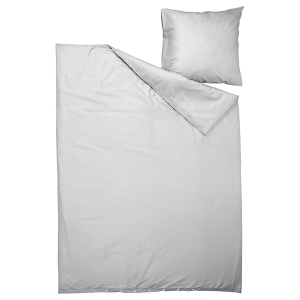 Bild 2 von PILTANDVINGE  Bettwäsche-Set, 2-teilig, grau 155x220/80x80 cm