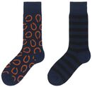 Bild 2 von 2er-Pack Herren-Socken, mit Baumwolle dunkelblau