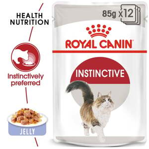 ROYAL CANIN INSTINCTIVE Katzenfutter nass in Gelee 12x85g