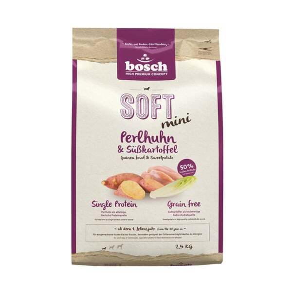 Bild 1 von Bosch SOFT Mini Perlhuhn und Süßkartoffel 2,5kg