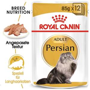 ROYAL CANIN Persian Adult Katzenfutter nass für Perser-Katzen 12x85g