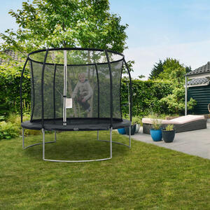 AXI Trampolin Boston schwarz B/H/T: ca. 311x261x311 cm