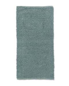 Badematte, 60 x 120 cm, Chenille, grünblau