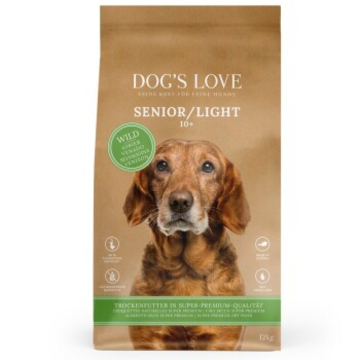 Bild 1 von DOG'S LOVE TROCKEN Senior Wild 2x12 kg