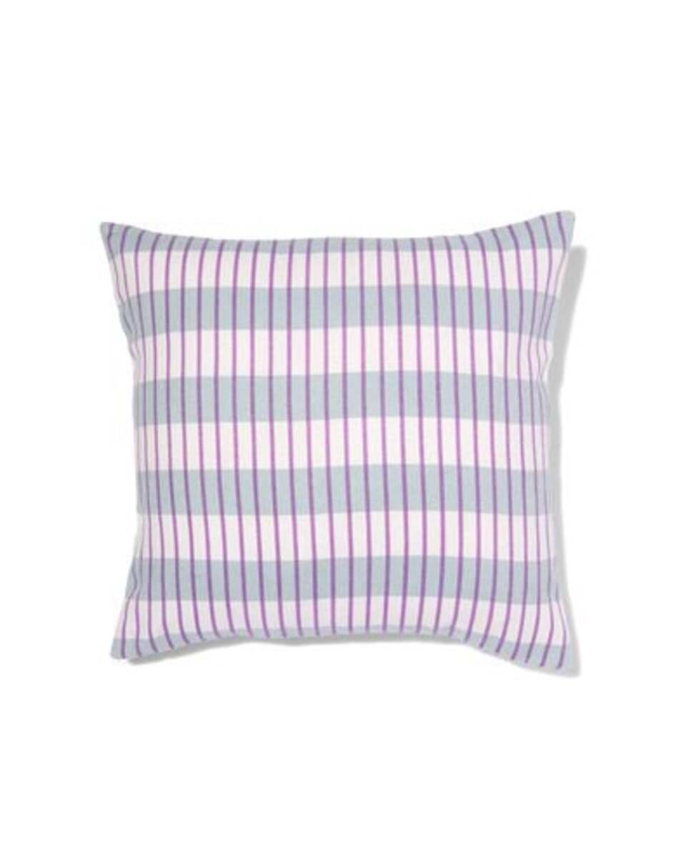 Bild 1 von Kissenbezug, Baumwolle, 50 x 50 cm, Jacquard-Streifen