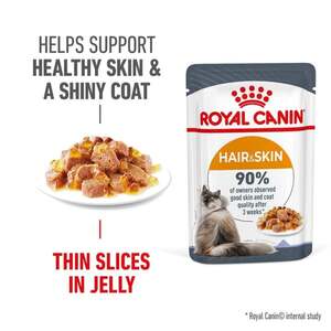 Royal Canin FCN Hair & Skin Jelly 12x85g