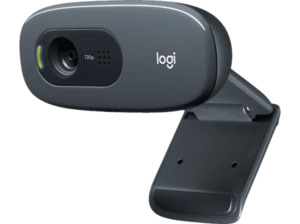 LOGITECH C270 HD 720p Webcam, Schwarz