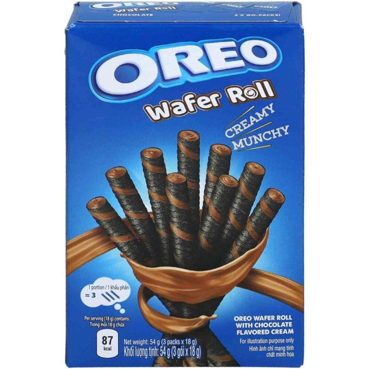 Bild 1 von Oreo Wafer Roll Schoko