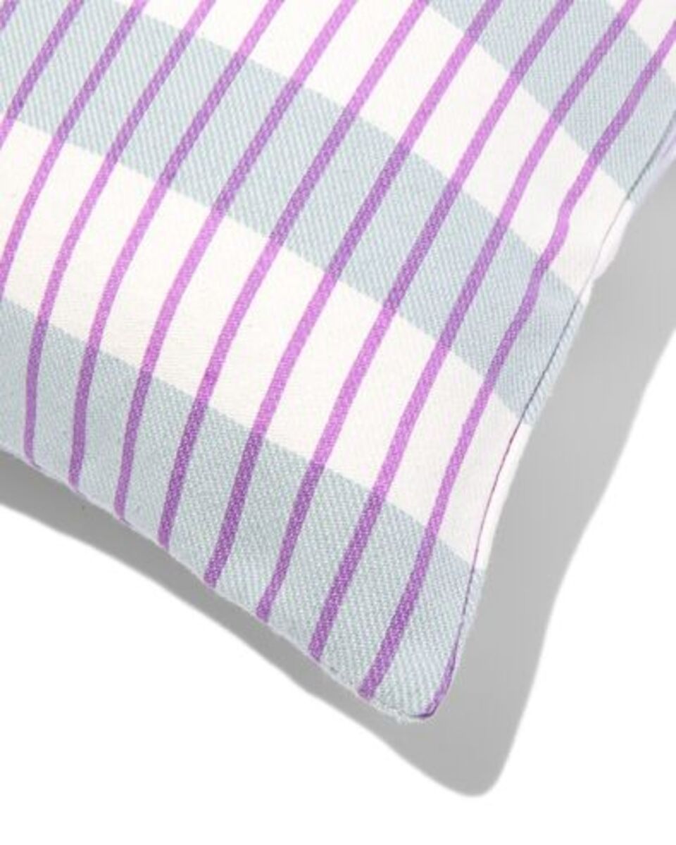 Bild 4 von Kissenbezug, Baumwolle, 50 x 50 cm, Jacquard-Streifen