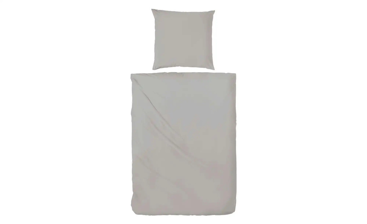 Bild 1 von Stone Washed-Bettwäsche ¦ grau ¦ Maße (cm): B: 200 H: 1 Bettwaren > Bettwäsche - Sconto