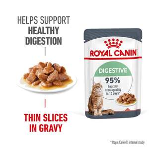 ROYAL CANIN DIGESTIVE CARE Feuchtnahrung für Katzen mit empfindlicher Verdauung 12x85g