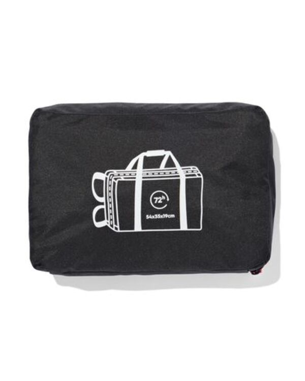 Bild 2 von Rucksack, faltbar, 54 x 35 x 19 cm, rPET schwarz