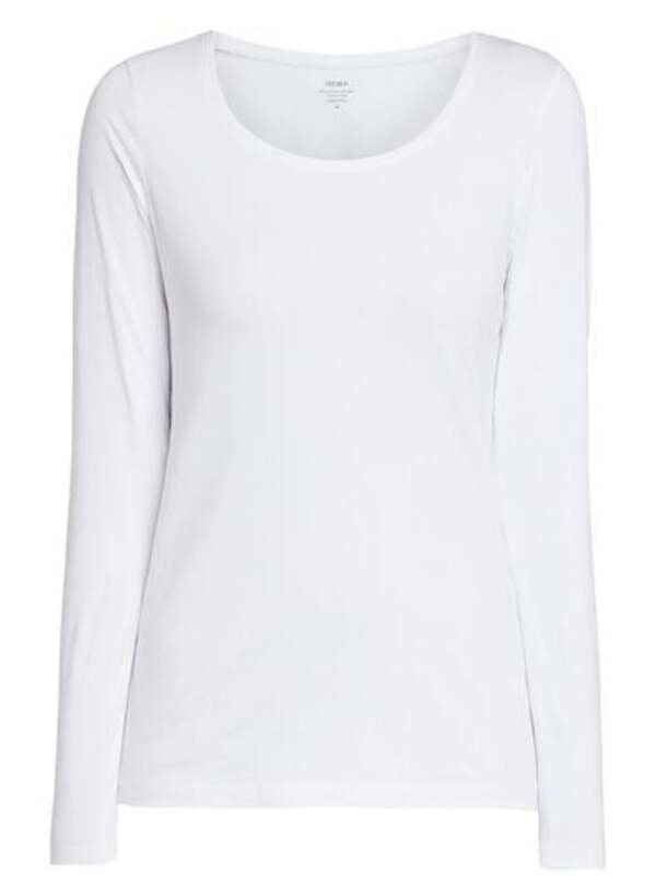 Bild 1 von Basic-Damen-T-Shirt weiß