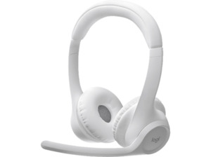 LOGITECH Zone 300 inkl. Geräuschunterdrückung, kabellos, Over-ear Headset Bluetooth Weiß, Weiß