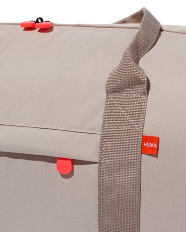 Bild 2 von Wochenendtasche, faltbar, rPET, 38 Liter, 53 x 26 x 28 cm, beige