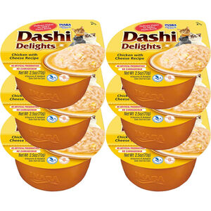 CIAO Dashi Delights Huhn mit Käse, 6er Pack