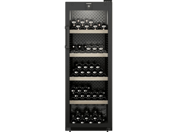 Bild 1 von LIEBHERR WPbl 5001-20 GrandCru Weinlagerschrank (EEK F, Schwarz), Schwarz