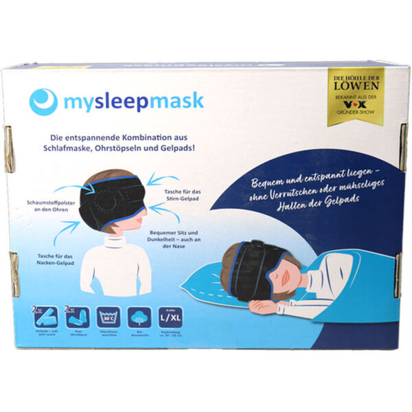 Bild 1 von mypelspack Schlafmaske mit Gelpacks & Ohrenstöpsel