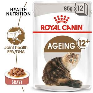 ROYAL CANIN AGEING 12+ in Soße Nassfutter für ältere Katzen 12x85g